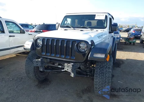 2020 Jeep Wrangler Willys 4X4 from USA, damaged, VIN 1C4GJXAN3LW236383